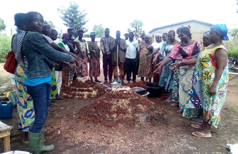 L’ONG PTM Renforce les Capacités des Producteurs à Travers la Formation en Compostage